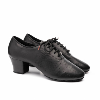 T1B black leather - Tréningová obuv