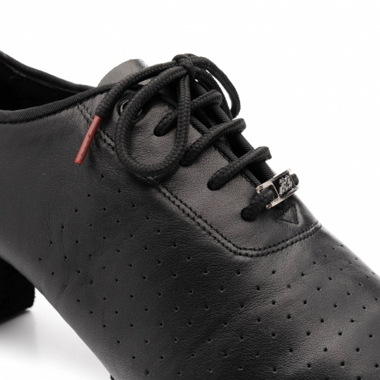 T1B black leather - Tréningová obuv