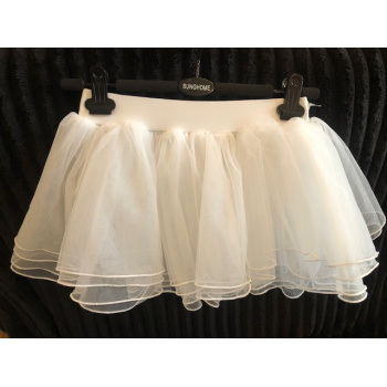 Baletná sukňa biela