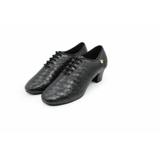 T1B Woven grain leather black - Tréningová obuv