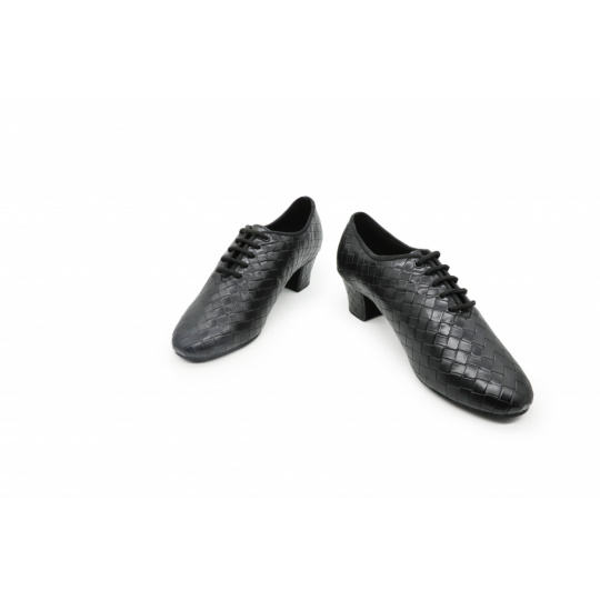 T1B Woven grain leather black - Tréningová obuv