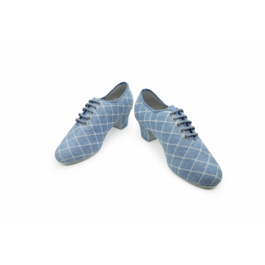 T1B denim light blue square - Tréningová obuv 