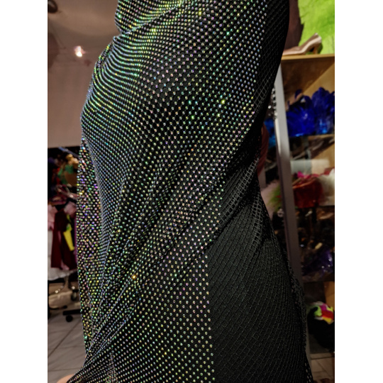 Sieťka black s kameňmi