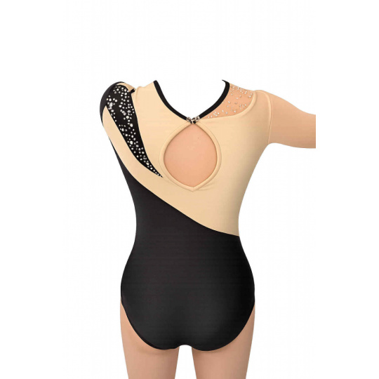 Dres na modernú gymnastiku (dlhý rukáv)