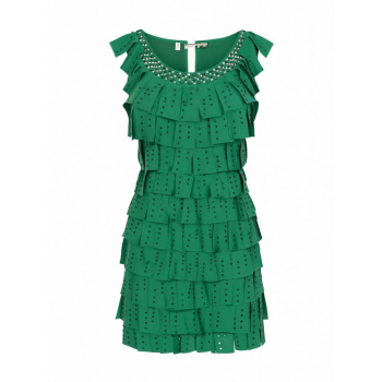 Dámske tanečné šaty zelené