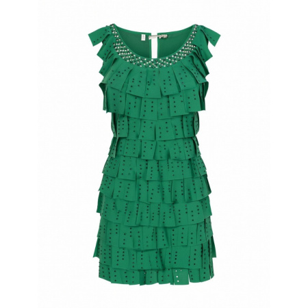 Dámske tanečné šaty zelené