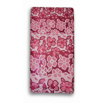 Elastická sieťka cyklamen white flowers