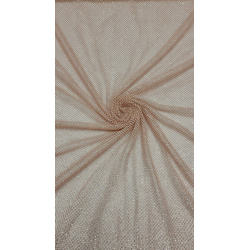 Sieťka peach s kameňmi