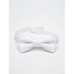 Pánsky piketový motýlik - malý biely