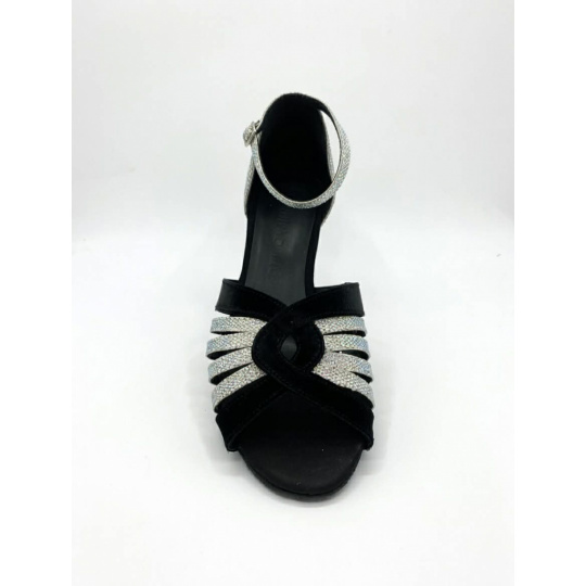 2315 BD black satin/spritzer disco