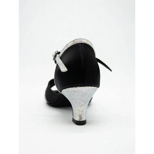 2315 BD black satin/spritzer disco