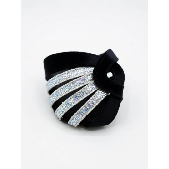 2315 BD black satin/spritzer disco