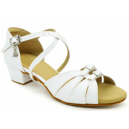 609 CH2 white leather