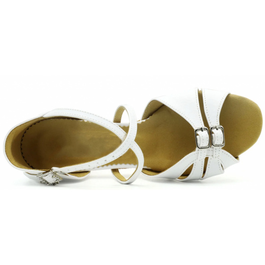 609 CH2 white leather