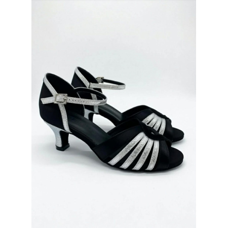 2315 BD black satin/spritzer disco