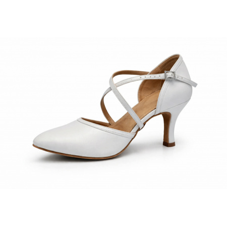 116 SD white leather