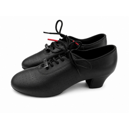 T1B black leather - Tréningová obuv