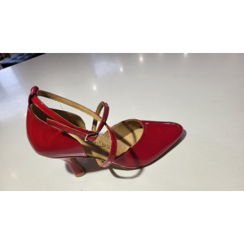 Port dance black patent
