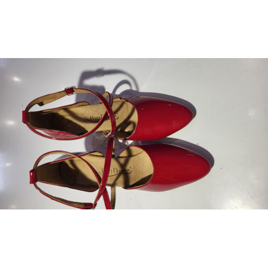 Port dance black patent