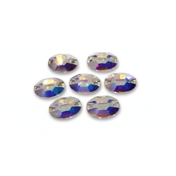 Swarovski našívacie crystal AB