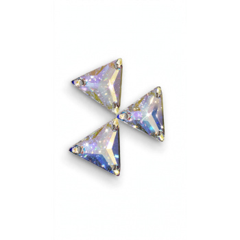 Swarovski našívacie crystal AB 16 mm