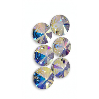 Swarovski našívacie crystal AB