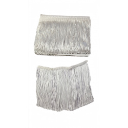 Strapce white, š. 15 cm