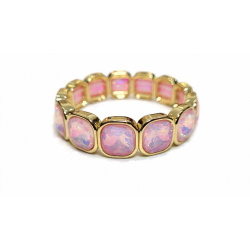 Náramok pink opal AB