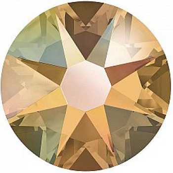 Swarovski SS 15 gold quartz AB