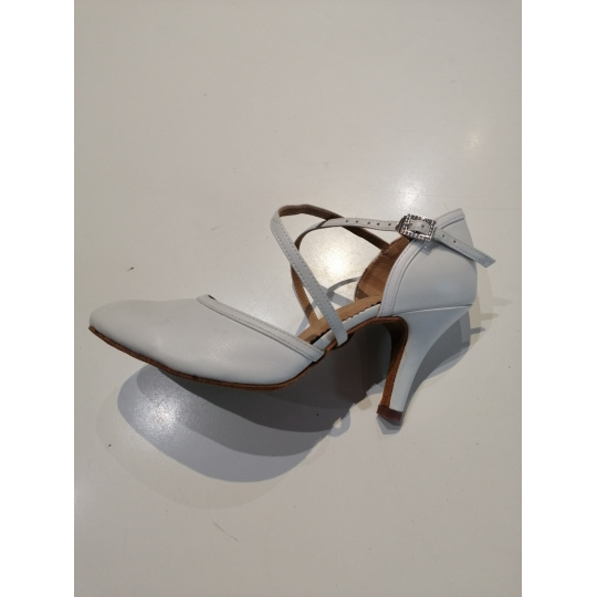 116 SD white leather